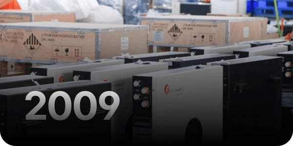 We started manufacturing battery, solar street light, solar charge controller, and inverter